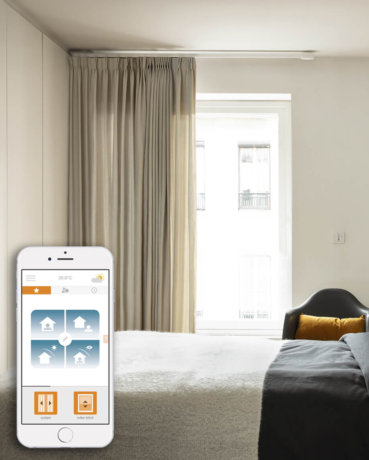 Somfy Curtain Automation & Motorisation Brighton